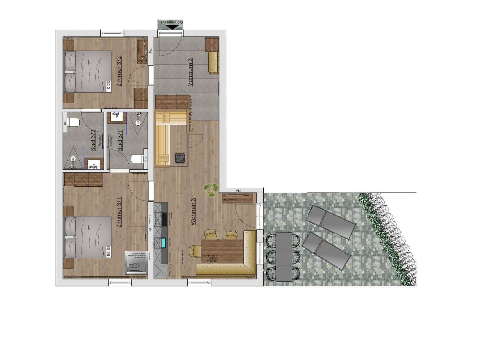 Appartements Kuckuck לאוגנג מראה חיצוני תמונה